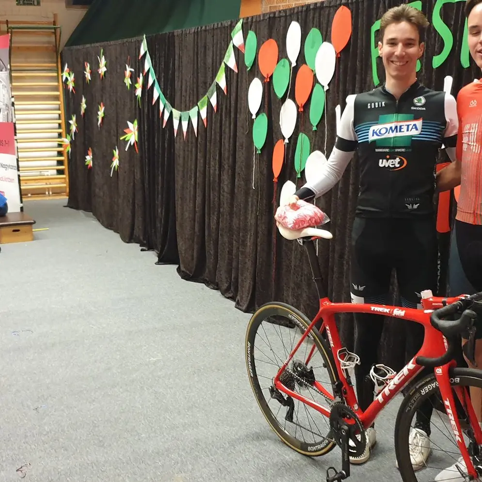 A Budapest la presentazione del Giro d'Italia: bambini villesi presenti alla partenza