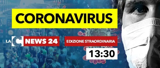 Il punto sul coronavirus in Calabria nell'edizione straordinaria del Tg su LaC Tv