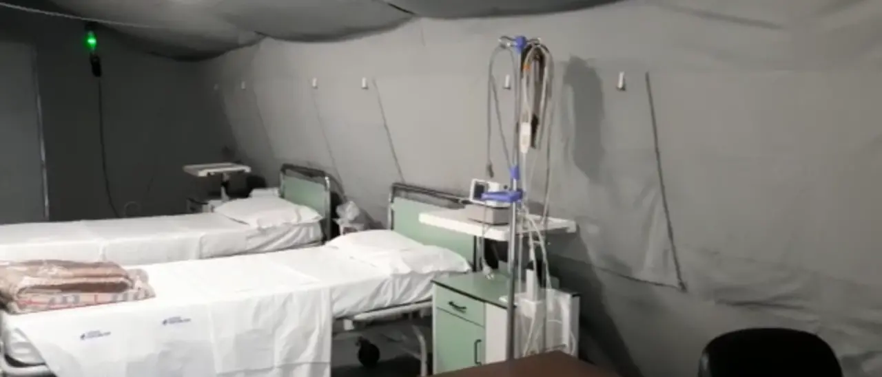 Coronavirus, a Locri tenda attrezzata. «Ma mancano ancora i medici»