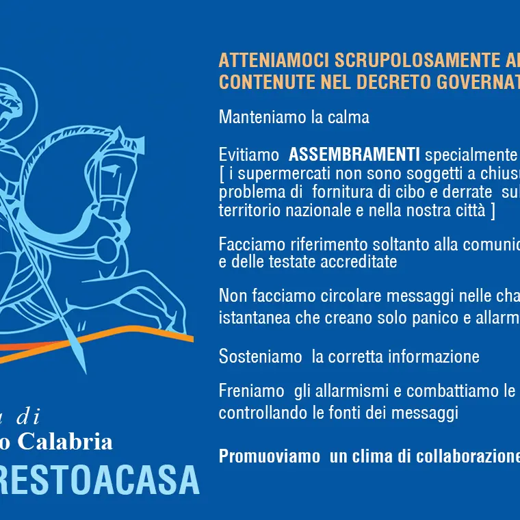 Coronavirus, ecco le misure comunali di contenimento dell'emergenza