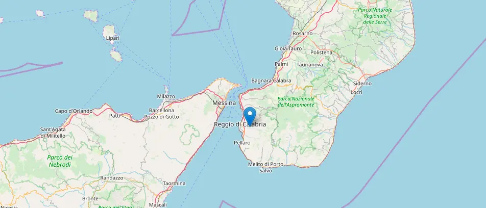 Terremoto nella notte a Reggio Calabria. Paura nella zona sud