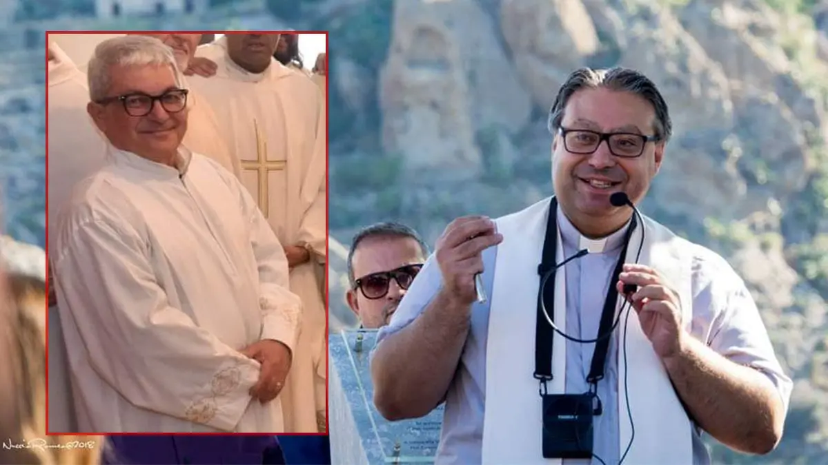 Coronavirus a Montebello Jonico, l'addio struggente del parroco a Mimmo: «Dolore sconfinato, siamo increduli»