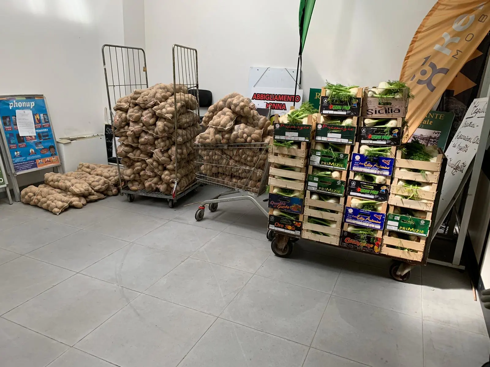 Coronavirus a Reggio Calabria, la polizia locale sequestra 8 quintali di merce donate ad associazioni no profit