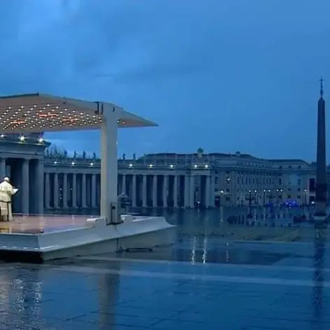 Coronavirus, la preghiera del Papa: «Perchè avete paura?»