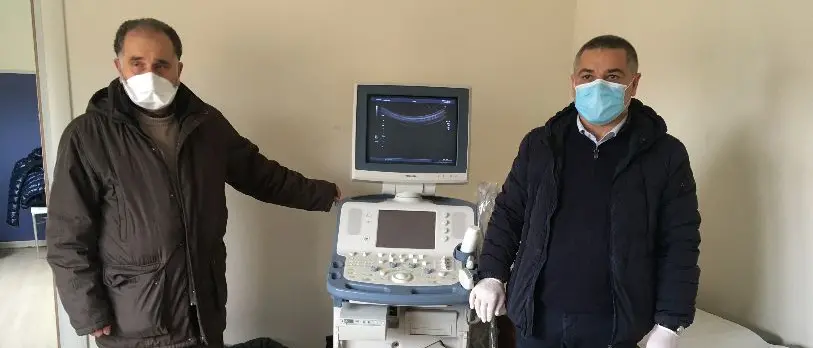 Coronavirus, Arruzzolo dona un ecografo al poliambulatorio di Rosarno