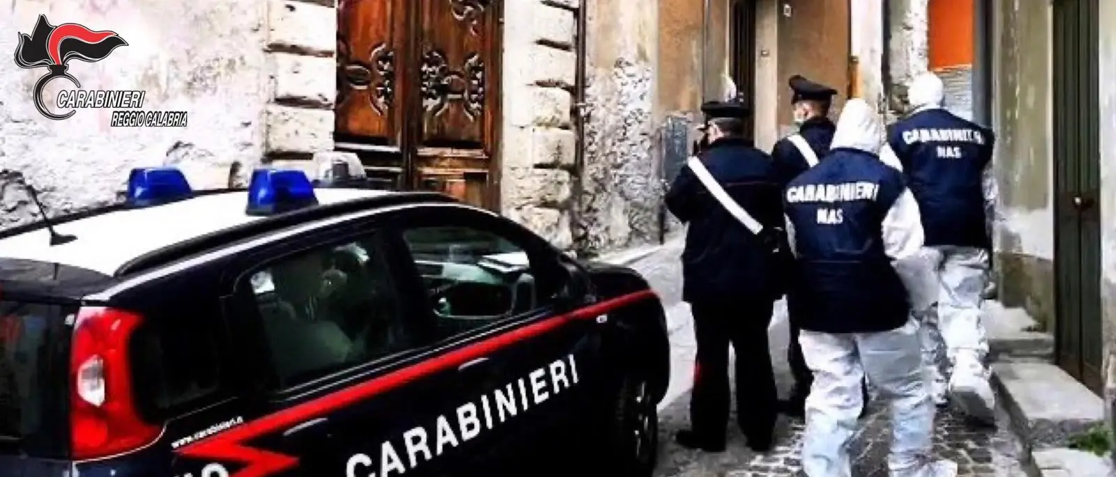 Coronavirus, blitz dei Nas nelle case di cura della Locride