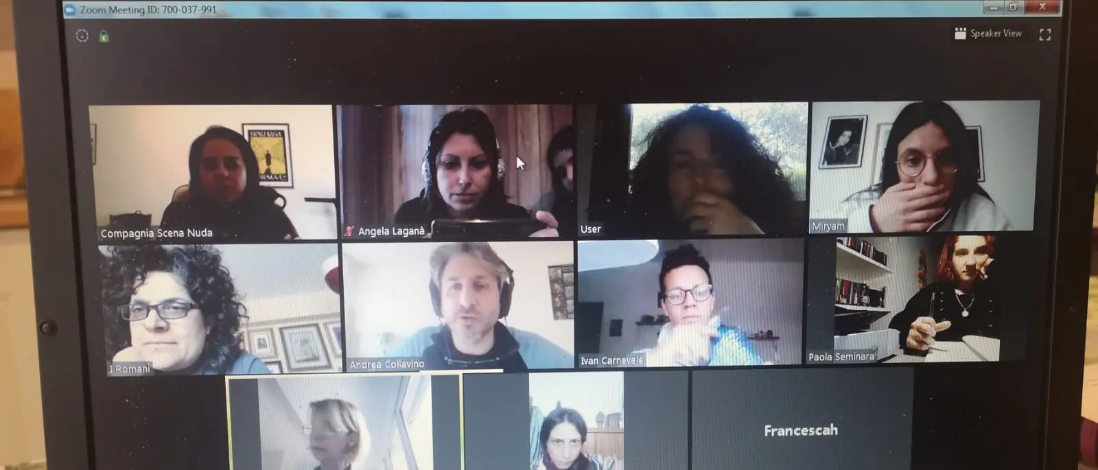 Coronavirus a Reggio Calabria, \"Scena nuda\" attiva il \"Progetto Reacting\"