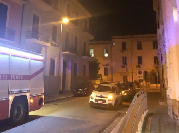 Reggio Calabria, intervento dei vigili del fuoco in Corte d'assise d'appello