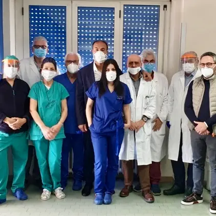 Coronavirus, Giannetta: «Imprenditore dona visiere e mascherine all'ospedale di Polistena»