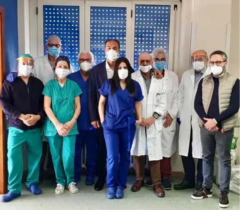 Coronavirus, Giannetta: «Imprenditore dona visiere e mascherine all'ospedale di Polistena»
