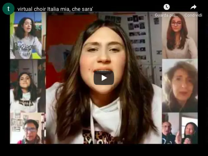 Reggio Calabria, il liceo Tommaso Gulli lancia il virtualChoire “Italia mia, che sarà”