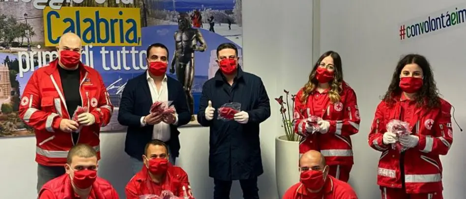 Coronavirus a Reggio Calabria, Cannizzaro dona mascherine alla Croce Rossa Italiana – Comitato di Vallata del Gallico