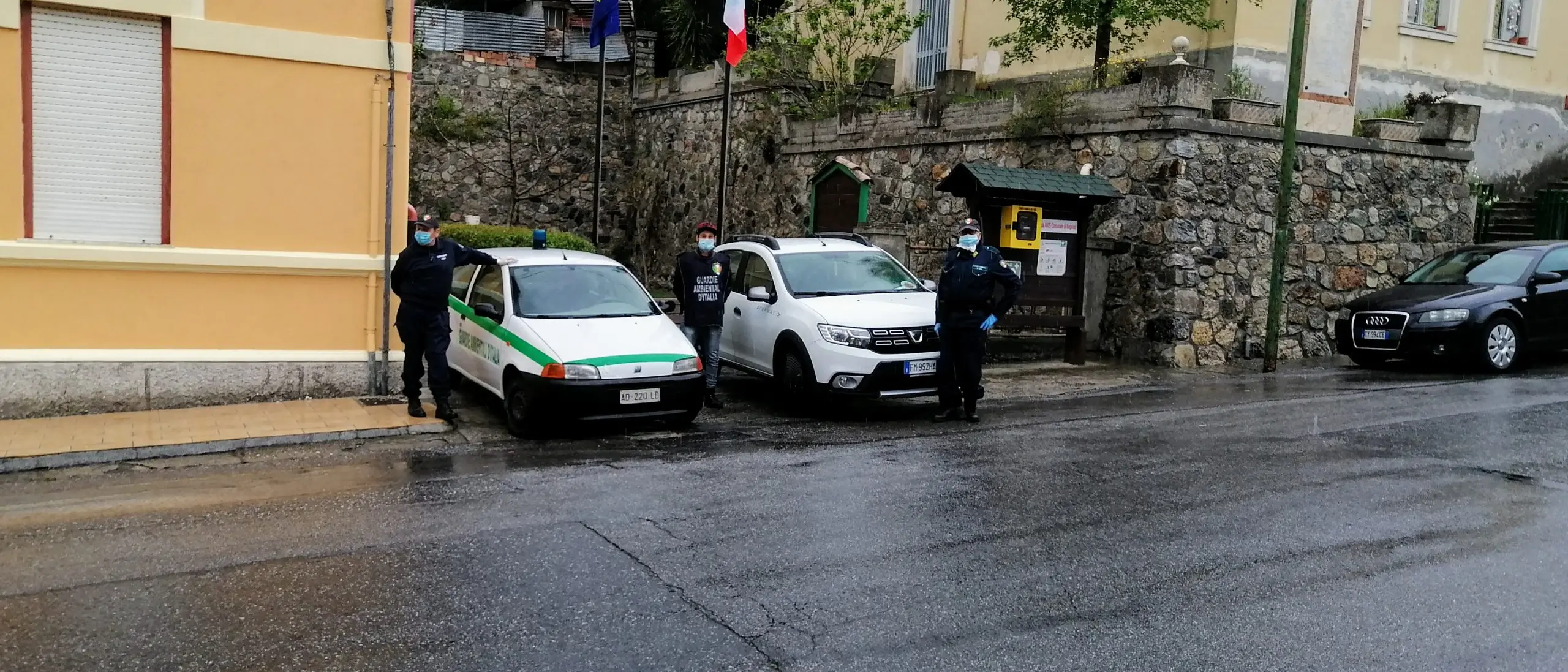 Coronavirus, le guardie ambientali a supporto del Comune di Bagaladi