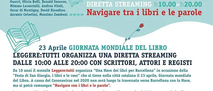 Coronavirus, anche Reggio Calabria presente a \"Una nave per i libri da Barcellona\"