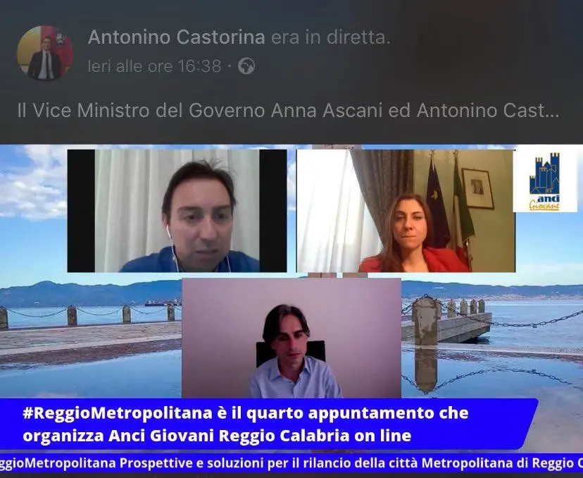 Reggio Calabria, il vice ministro all'istruzione Ascani incontra Falcomatà