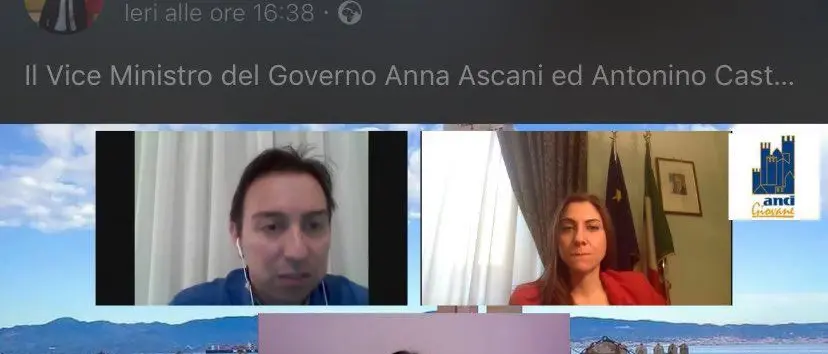 Reggio Calabria, il vice ministro all'istruzione Ascani incontra Falcomatà