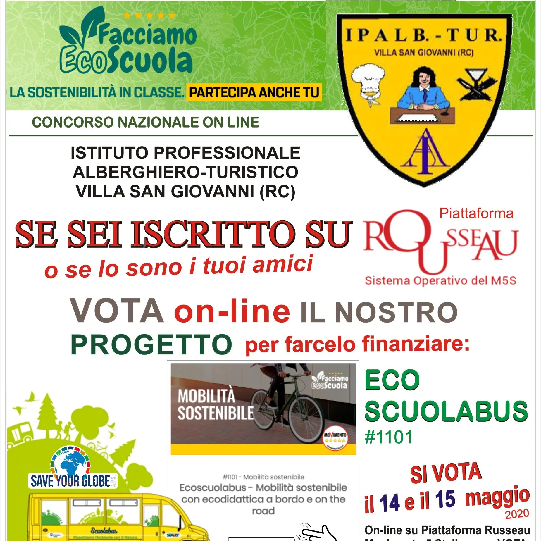 Villa San Giovanni, l’istituto alberghiero partecipa a \"Facciamo ecoscuola\"