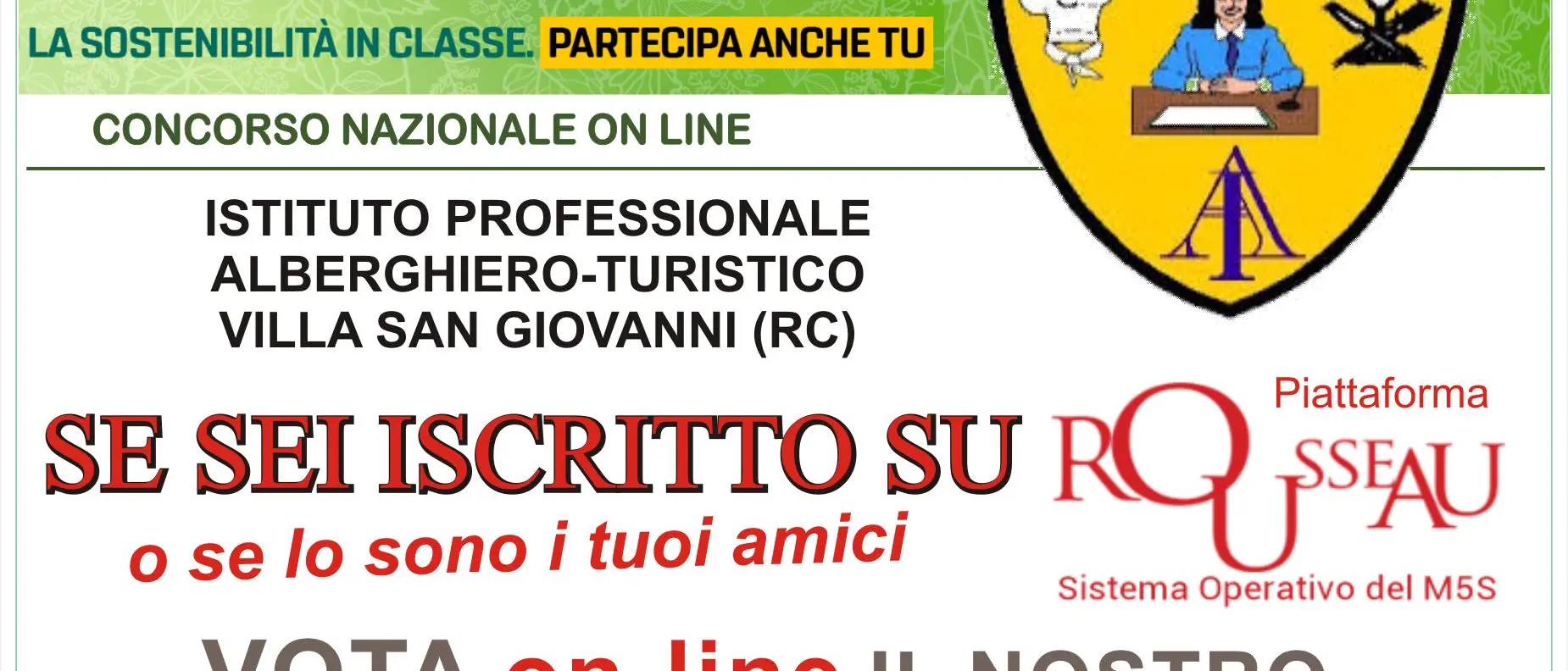 Villa San Giovanni, l’istituto alberghiero partecipa a \"Facciamo ecoscuola\"