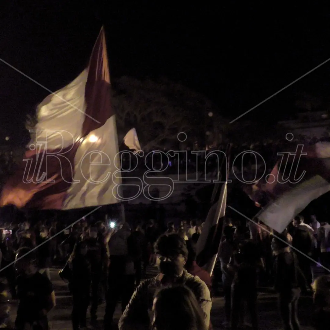 Festa Reggina, sanzione di 400 euro per sei tifosi amaranto