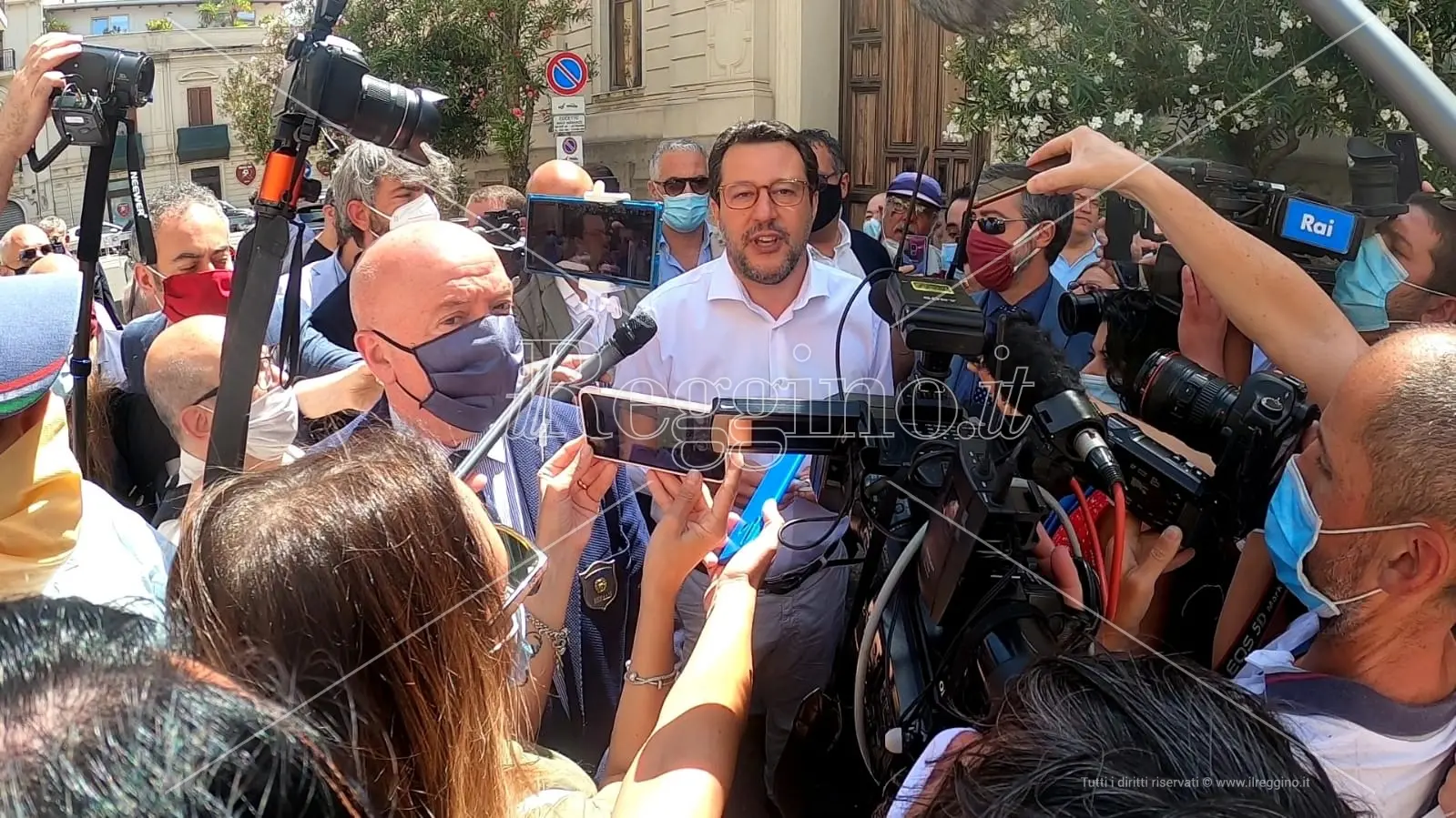 Salvini a Reggio Calabria: «Pronti al voto comunale. Sì a Ponte e lavoro»