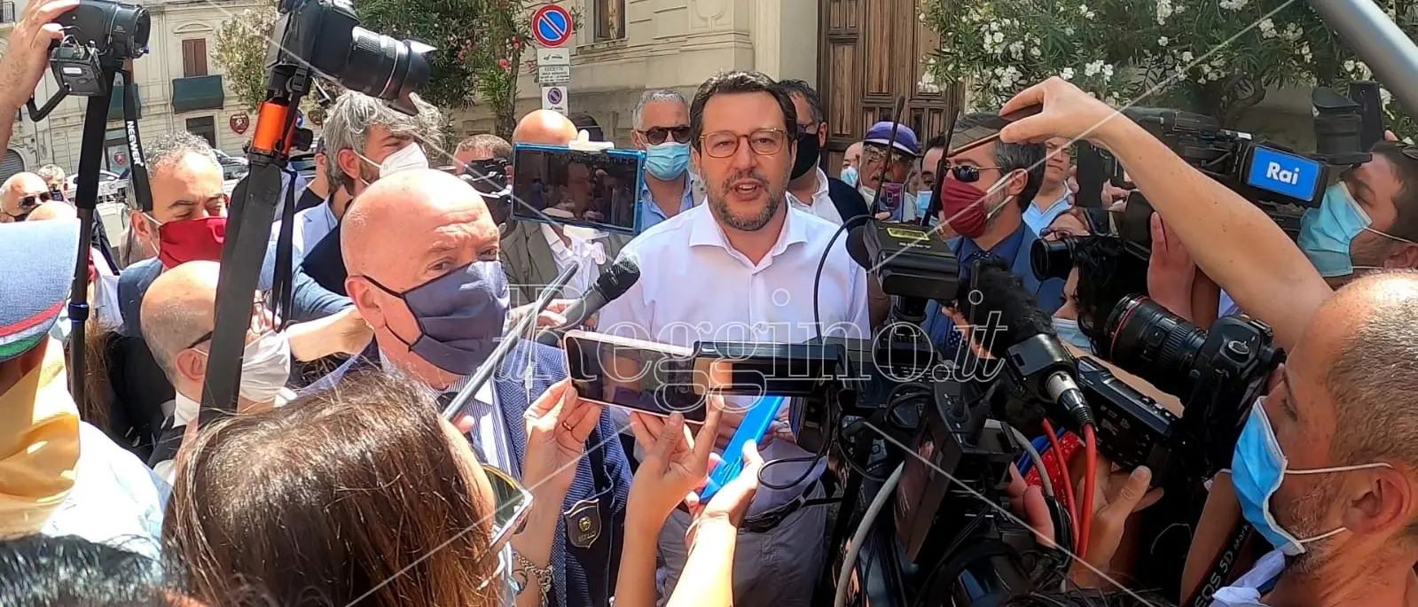 Salvini a Reggio Calabria: «Pronti al voto comunale. Sì a Ponte e lavoro»