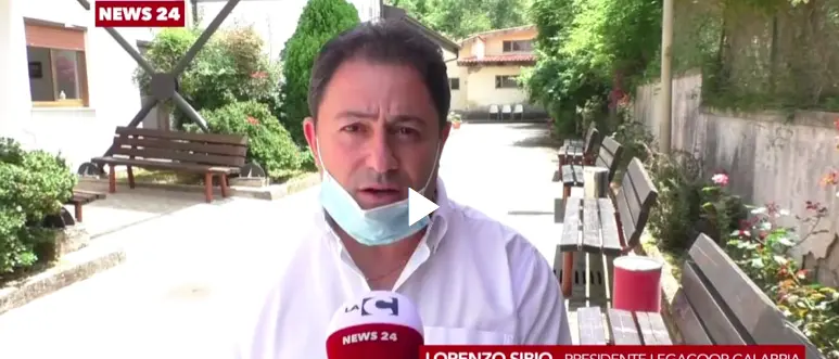 Salvini in Calabria, visita alla struttura psichiatrica gestita dalla Coop Futura