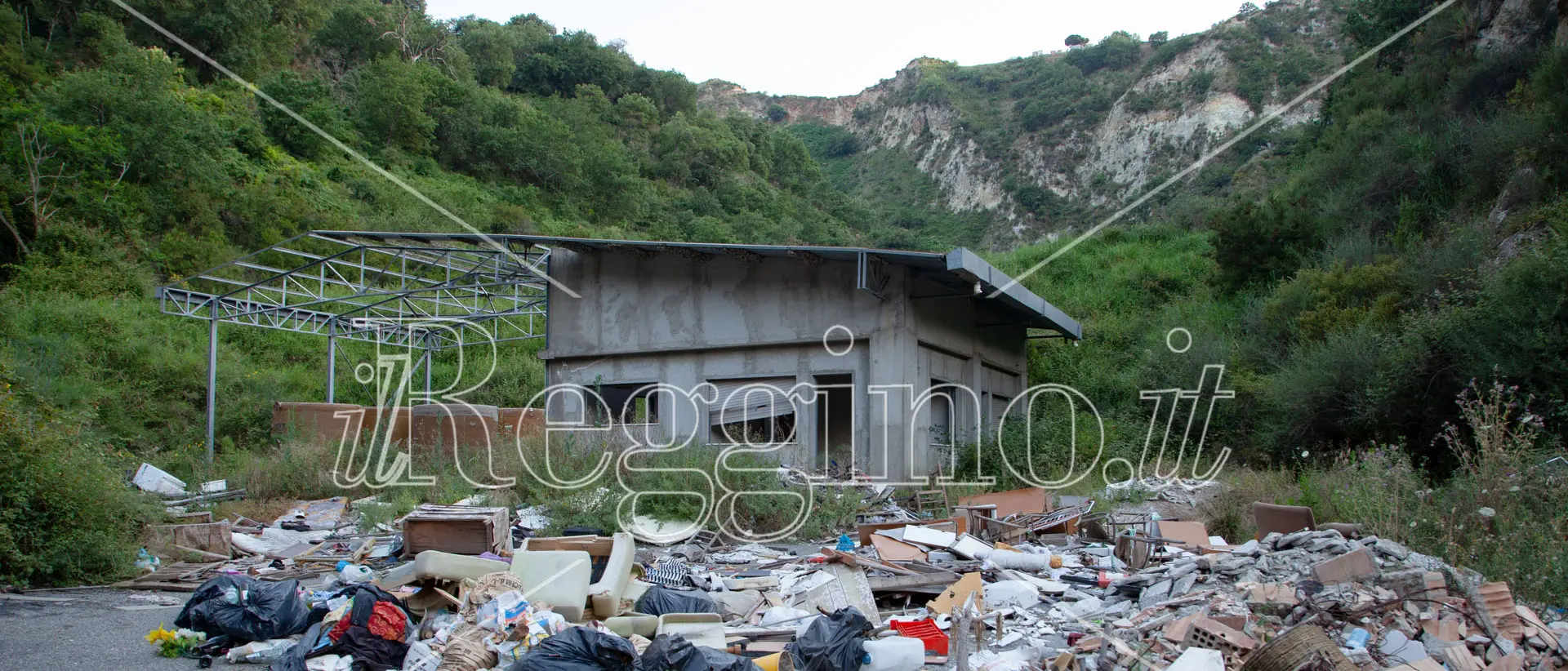 Saracinò, 30mila metri cubi di rifiuti sepolti nella Vallata del Gallico