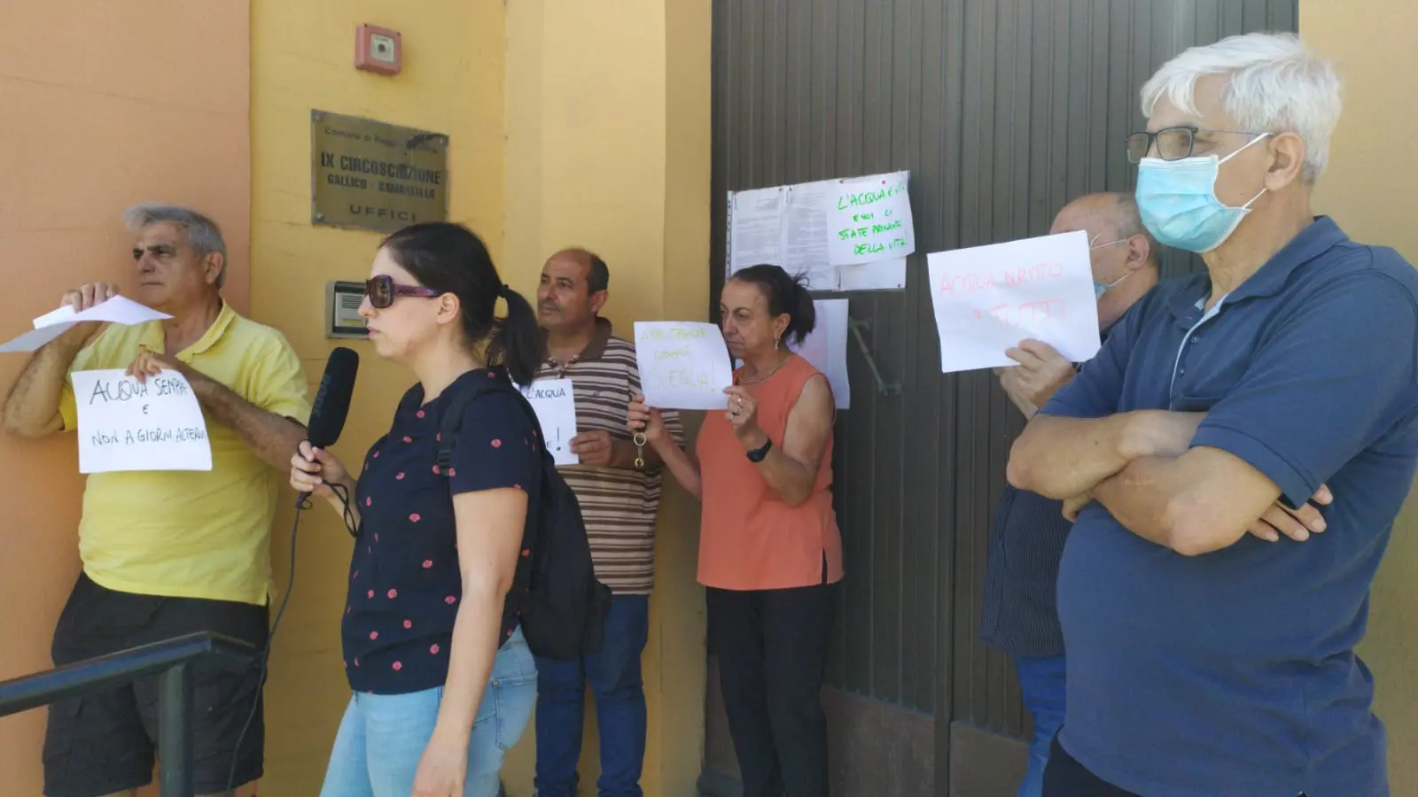 Crisi idrica a Gallico, l'appello dei cittadini: «Rubinetti asciutti. Aiutateci»