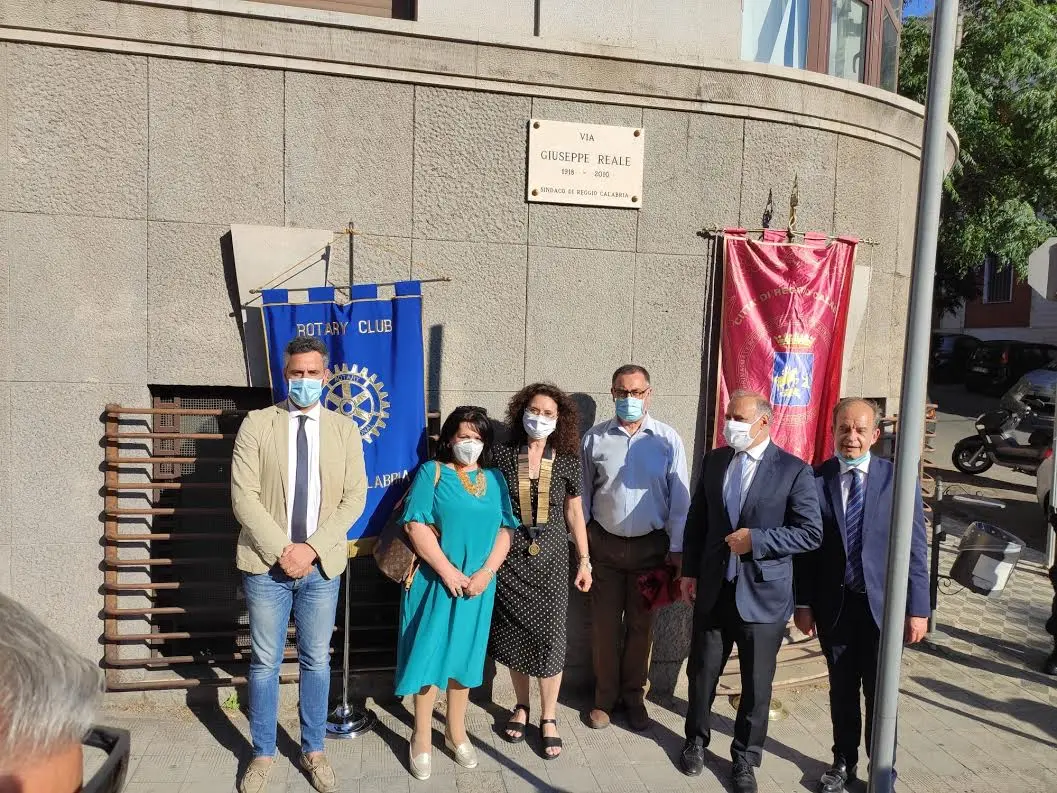 Reggio Calabria, una strada dedicata alla memoria di Giuseppe Reale
