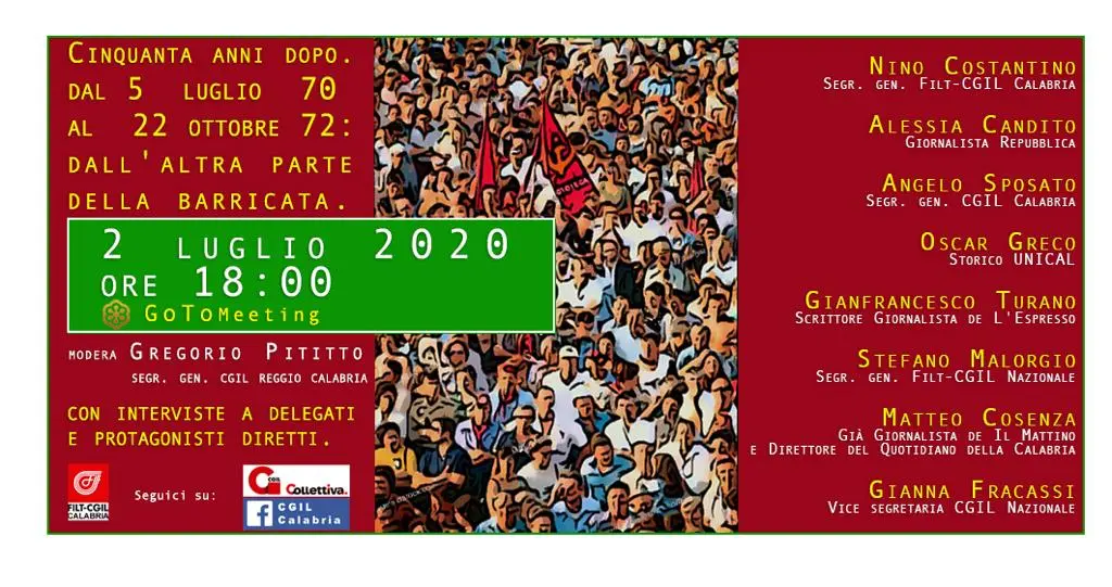 Reggio Calabria, la rivolta del '70 vista dall'altra parte della barricata