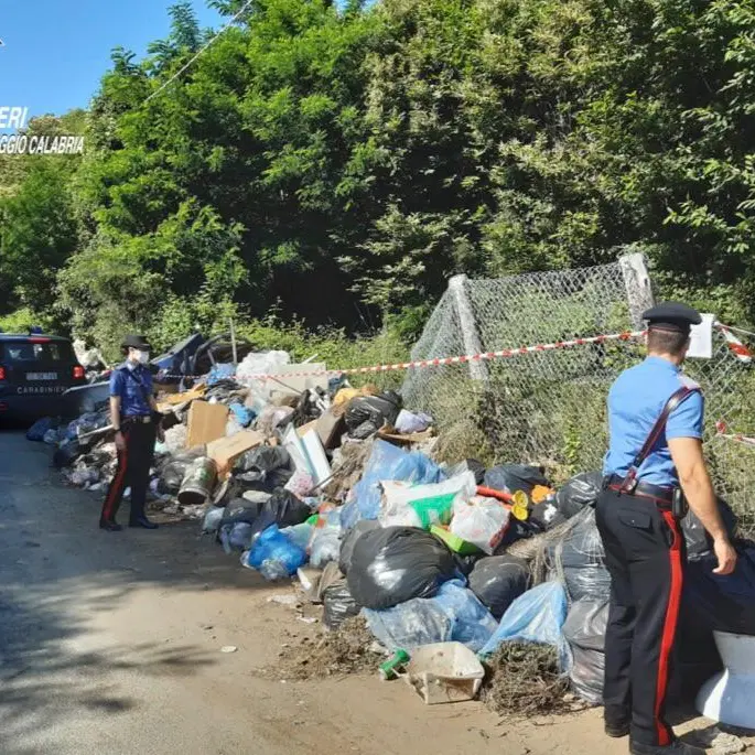 Scilla, i carabinieri sequestrano tre discariche non autorizzate