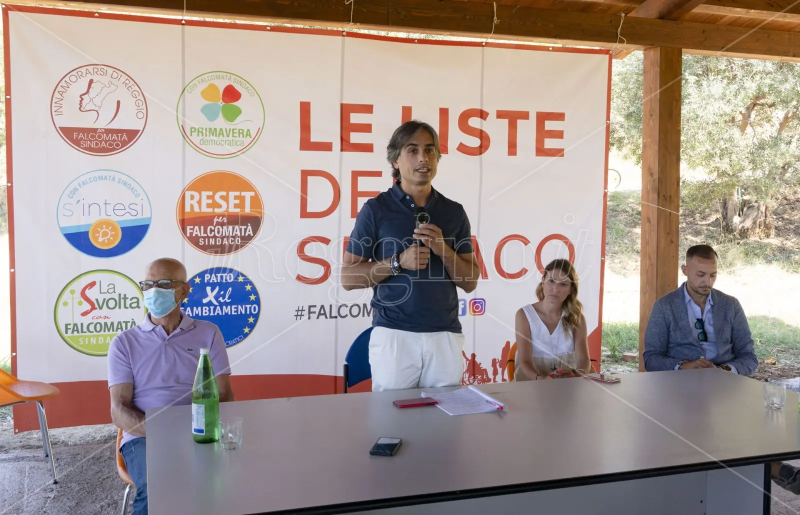 Al via la nuova corsa di Falcomatà. Sei liste e 192 candidati. Il Pd non pervenuto