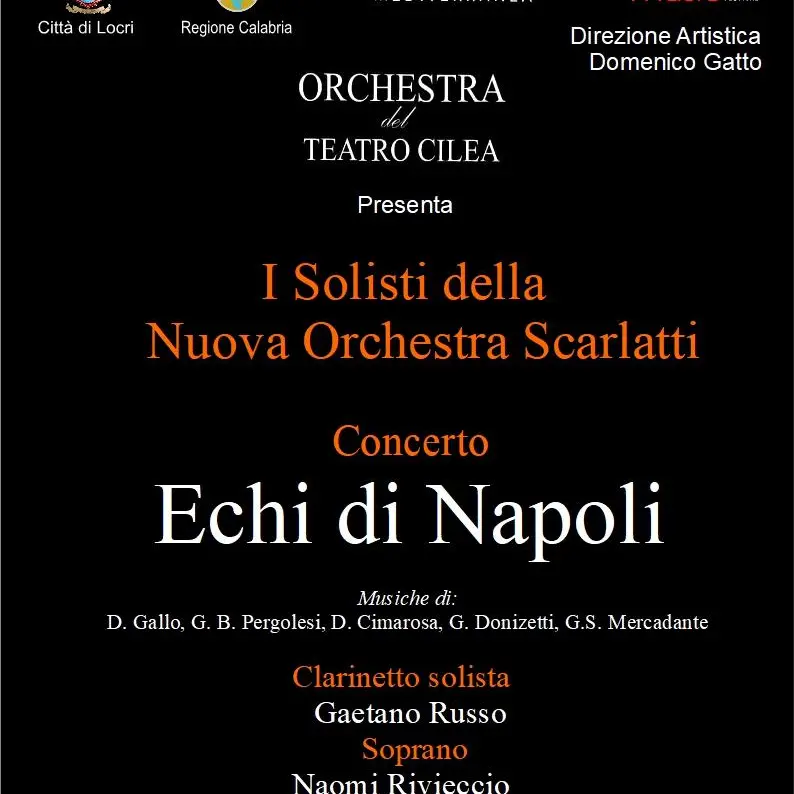 Locri, il festival Classica Mediterranea ospita il concerto \"Echi di Napoli\"