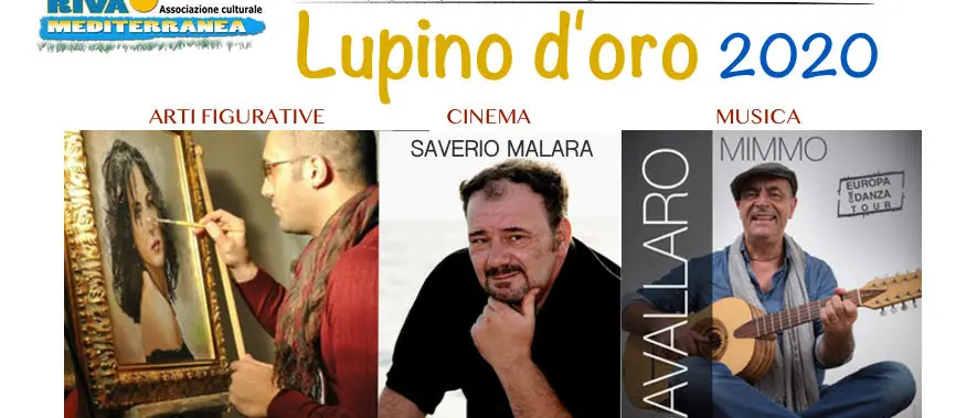 Musica e arte, il premio Lupino d'oro a Cavallaro, Curcio e Malara