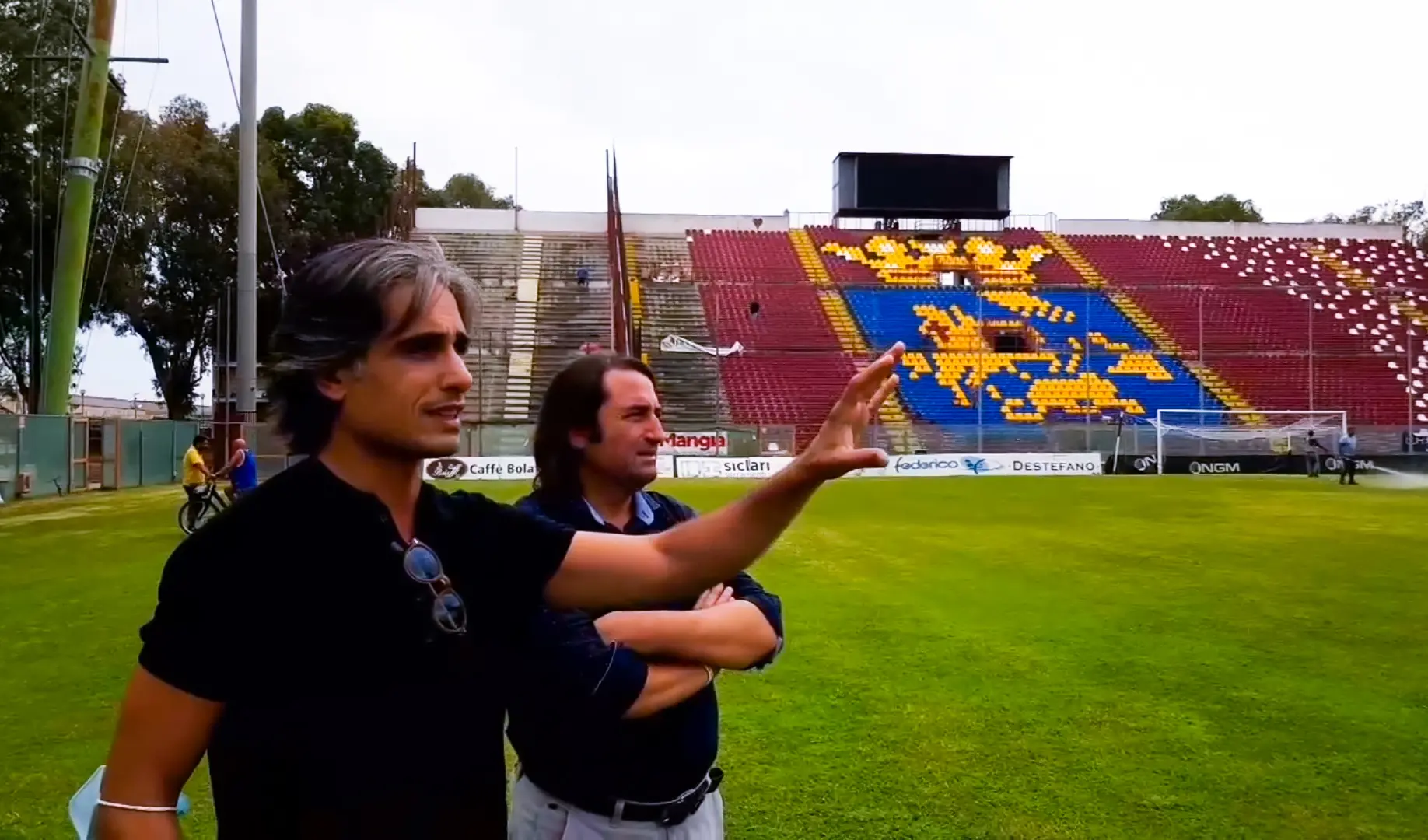 Stadio Granillo, il sindaco: «Sarà degno di un'ottima serie B»
