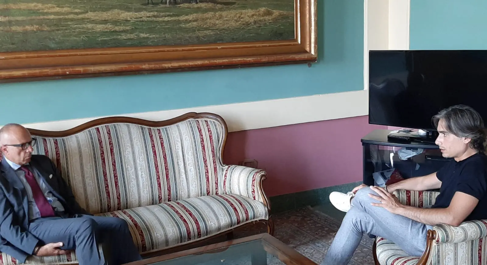 Falcomatà incontra il nuovo presidente Sacal De Metrio per riprogrammare gli orari dei voli