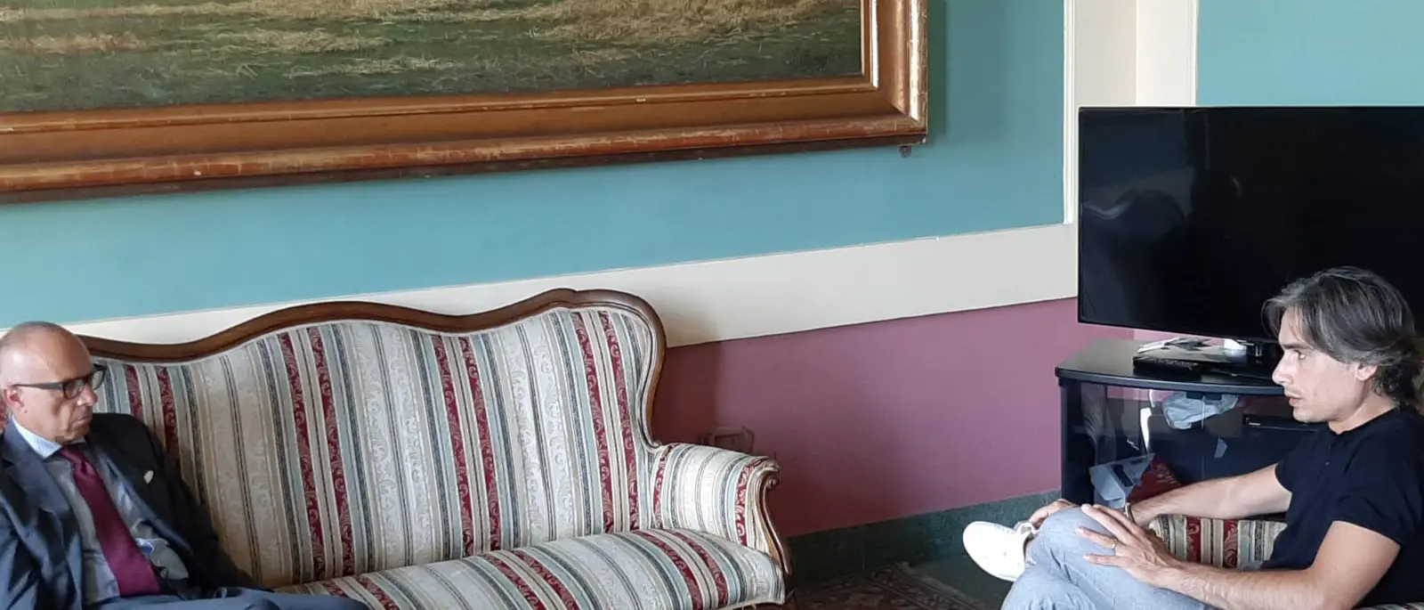 Falcomatà incontra il nuovo presidente Sacal De Metrio per riprogrammare gli orari dei voli