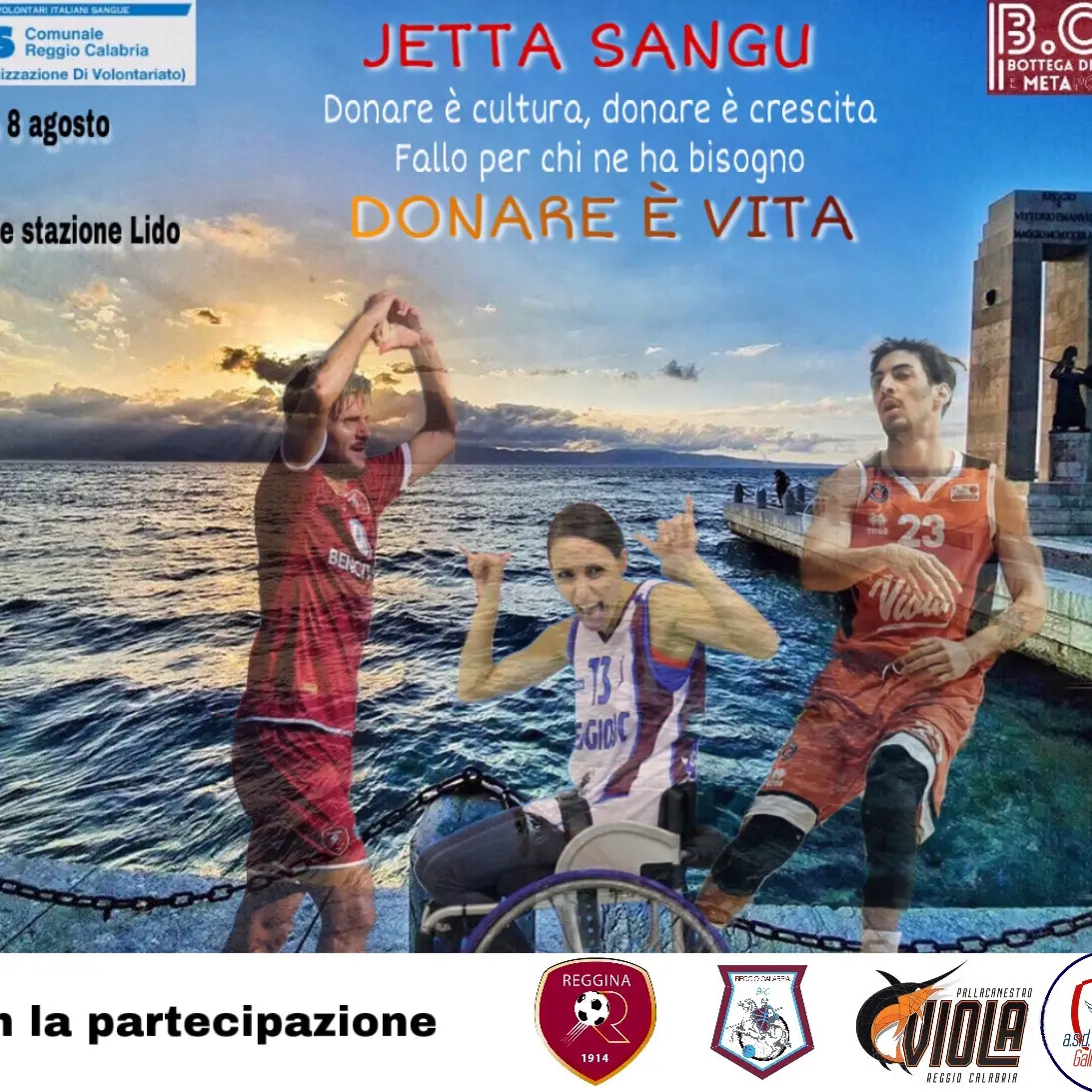 Reggina e Avis insieme per una raccolta straordinaria di sangue