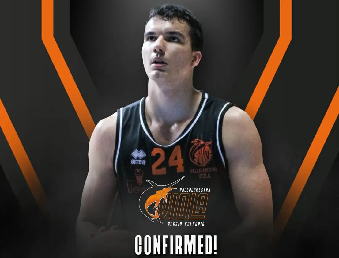 Basket, la Viola si tiene stretto Luka Sebrek