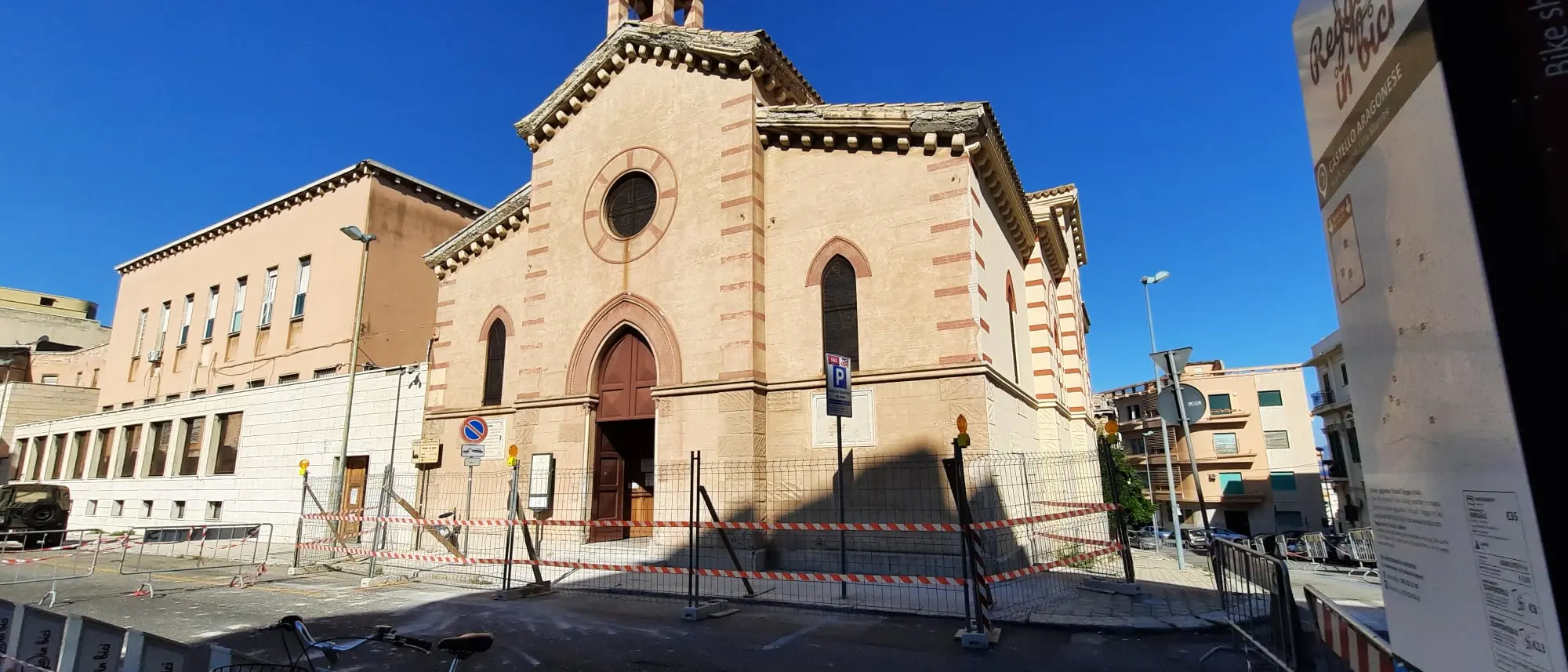 Reggio Calabria, Chiesa degli Ottimati: proseguono i lavori di restauro