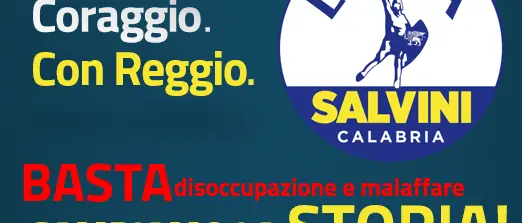 La Lega vuole Reggio Calabria. Domenica corteo sul Corso con il vice di Salvini Andrea Crippa