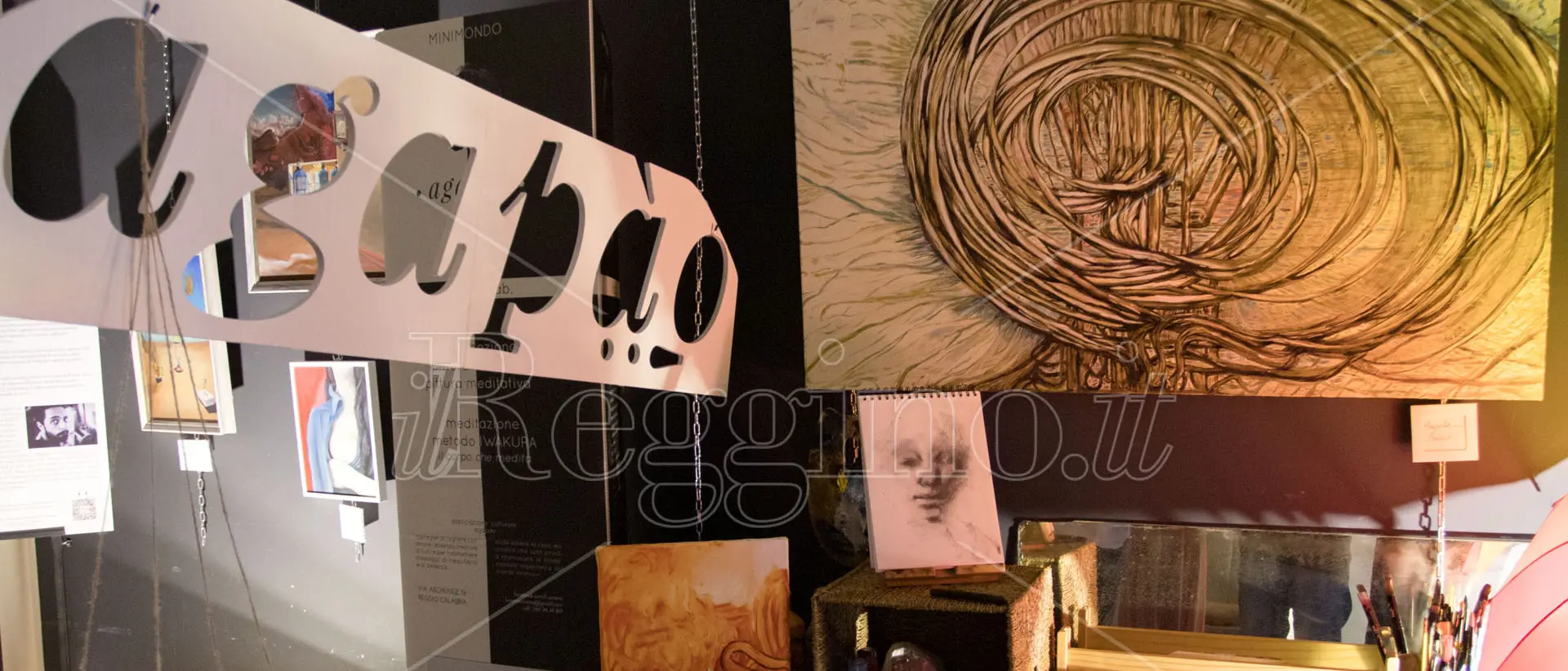 Reggio Calabria, ad Agapao: la bellezza ritrovata nella “Collettiva d’arte indipendente”