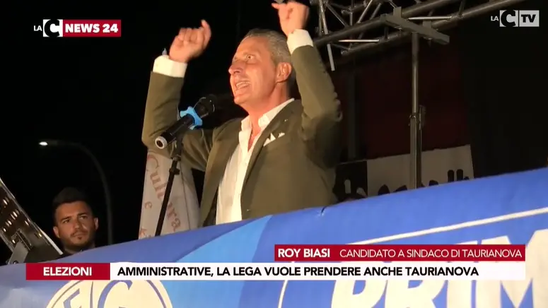 Taurianova, il candidato della Lega Roy Biasi: «Raddoppieremo i voti di Fi»
