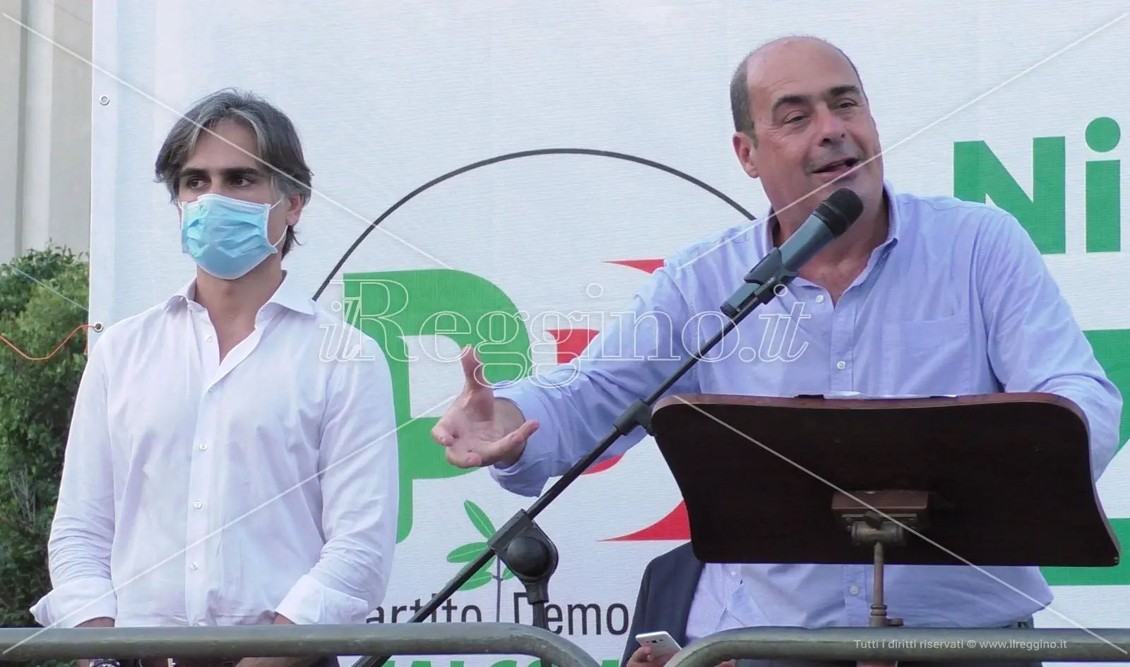 Elezioni Reggio, Zingaretti: «Falcomatà ha salvato la città, qui non si può votare Lega»