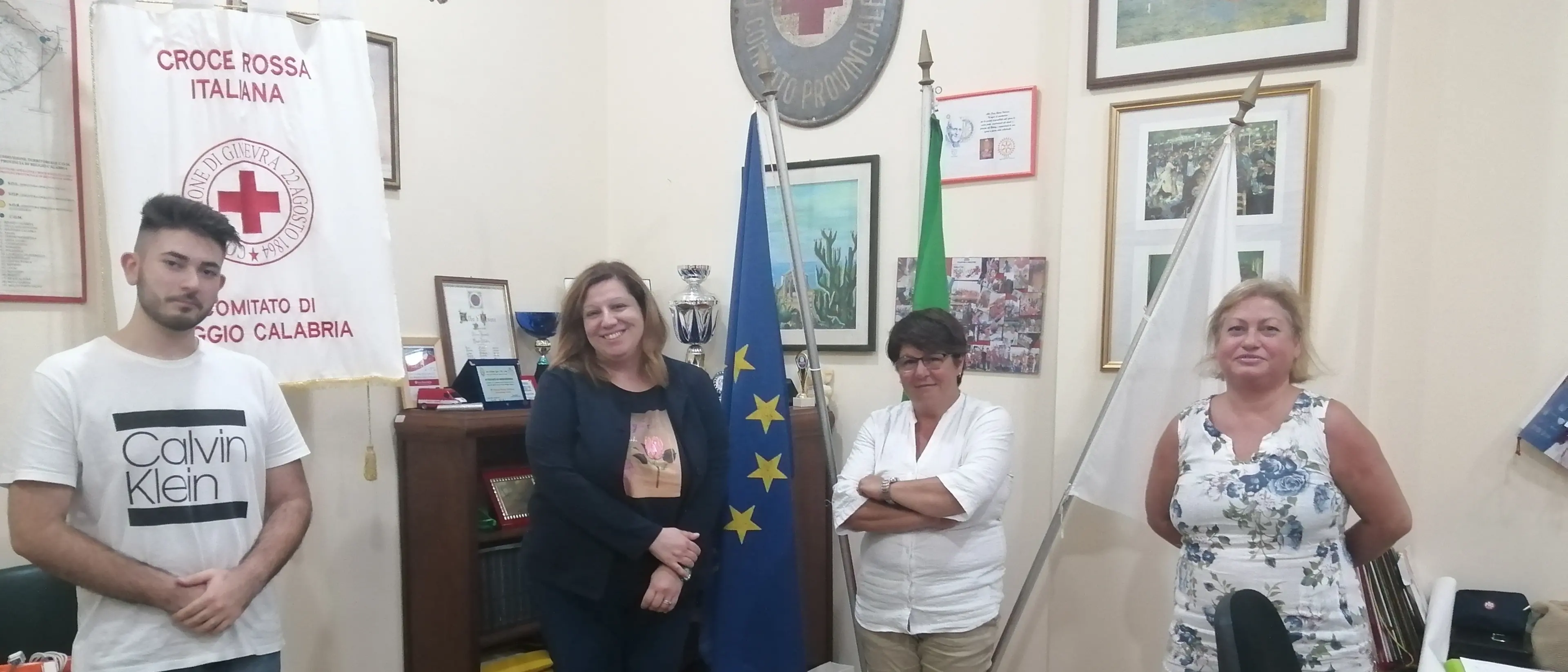 Reggio Calabria, il Garante per l'infanzia incontra il comitato della Croce rossa