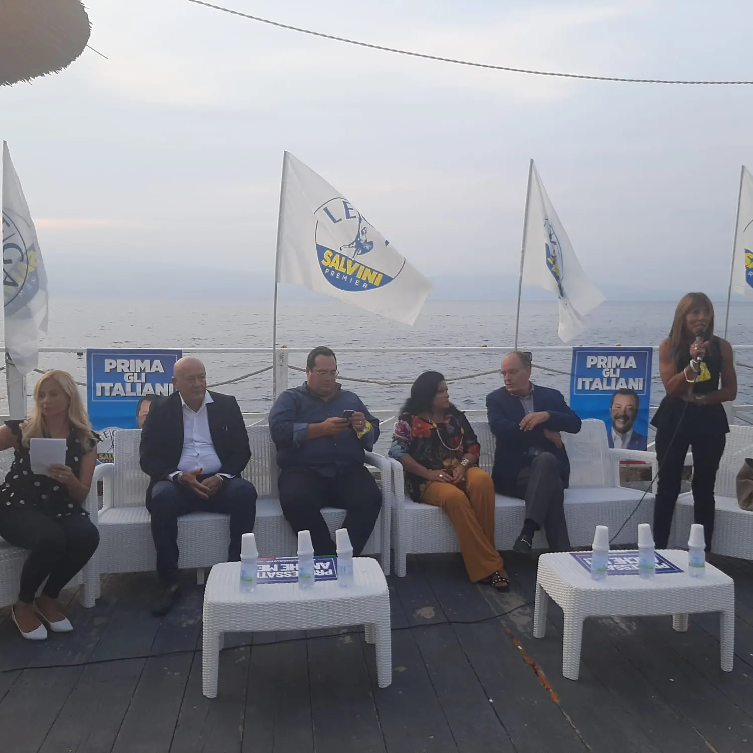 Comunali a Reggio, Durigon e la Lega esaltano Minicuci: «La scelta migliore per risollevare la città»