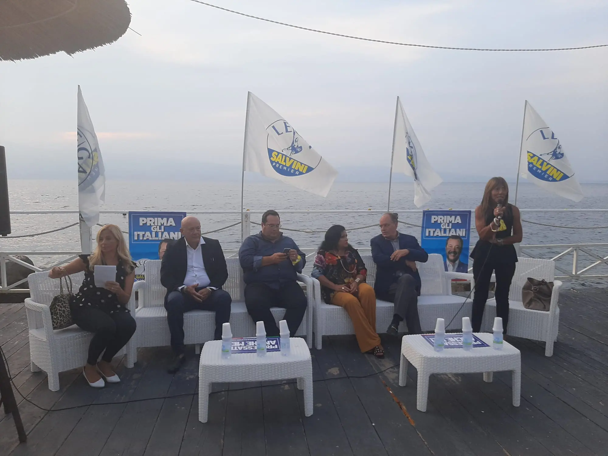 Comunali a Reggio, Durigon e la Lega esaltano Minicuci: «La scelta migliore per risollevare la città»