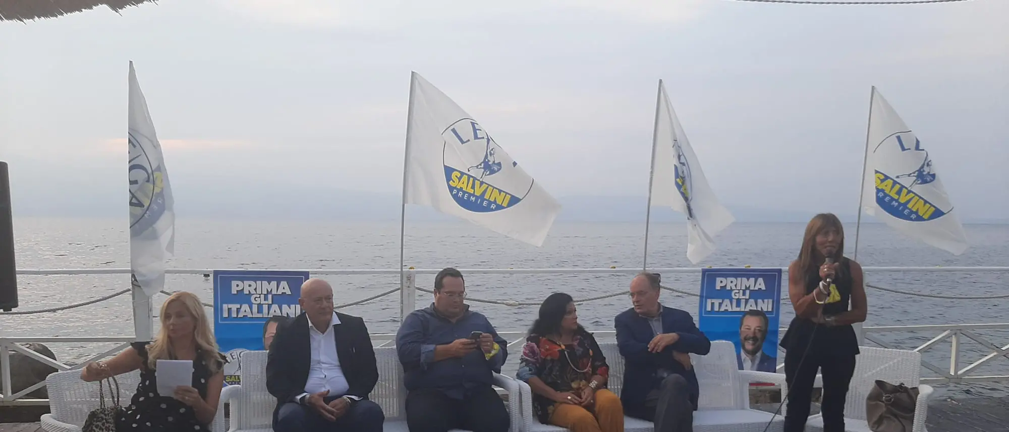 Comunali a Reggio, Durigon e la Lega esaltano Minicuci: «La scelta migliore per risollevare la città»