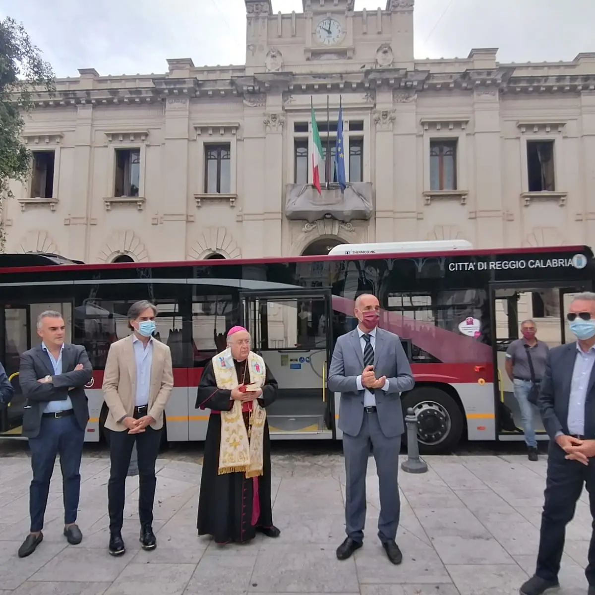 Reggio Calabria, Atam: benedetto l’autobus intitolato alla Madonna della Consolazione