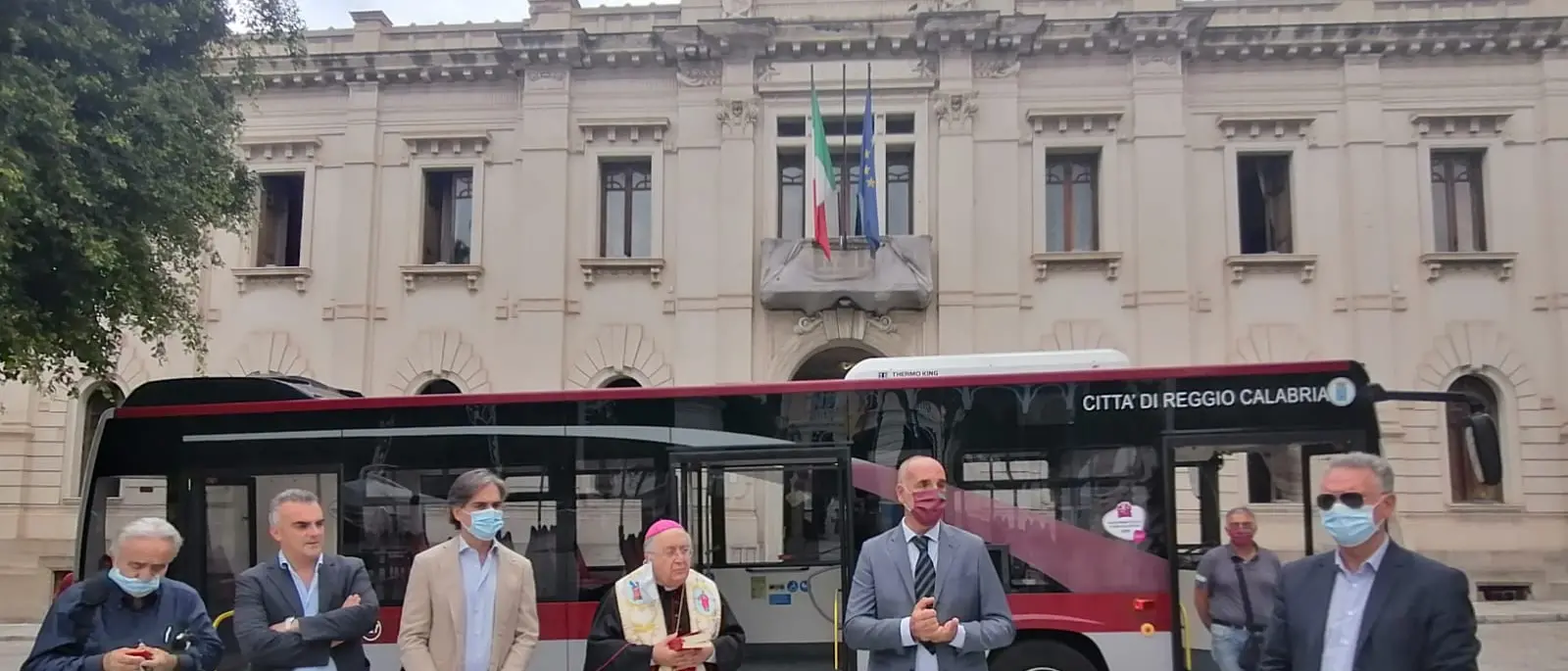 Reggio Calabria, Atam: benedetto l’autobus intitolato alla Madonna della Consolazione